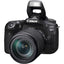 Canon EOS 90D DSLR with 18-135mm + 75-300mm + EXT BATT + Flash Top Value Bundle