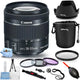 Canon EF-S 18-55mm f/4-5.6 IS STM Lens 1620C002 Filter Bundle - New in White Box Canon