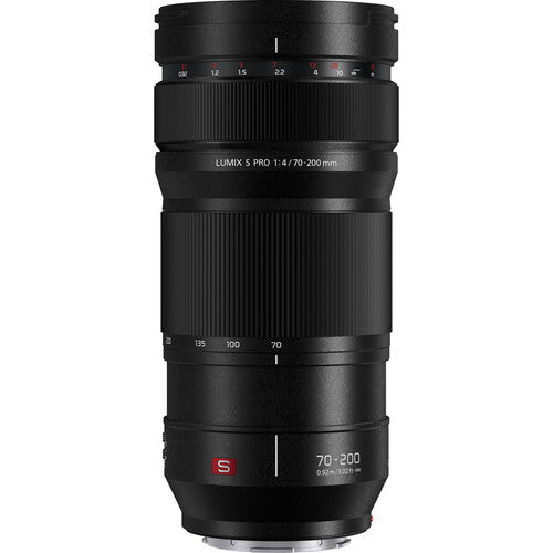 Panasonic Lumix S PRO 70-200 mm f/4 OIS-Objektiv S-R70200 + UV-Ultraviolettfilter