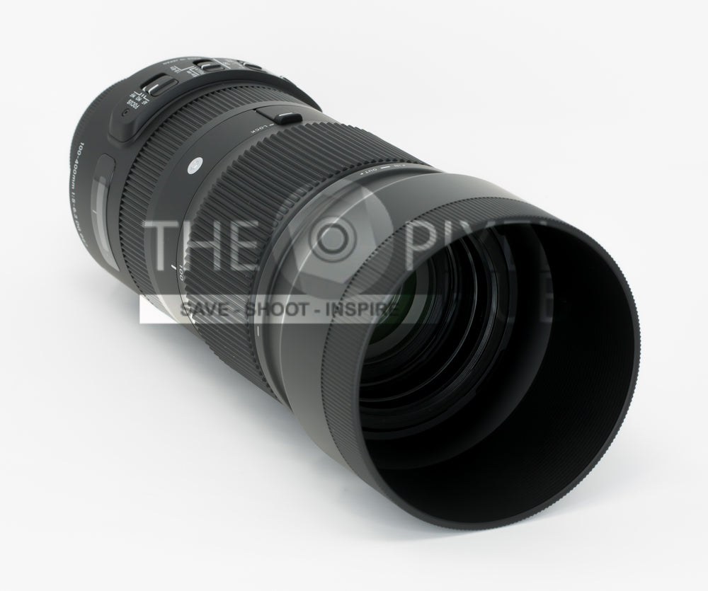 Sigma 100-400mm f/5-6.3 DG OS HSM Contemporary Objektiv Canon EF - Starter UV Bundle