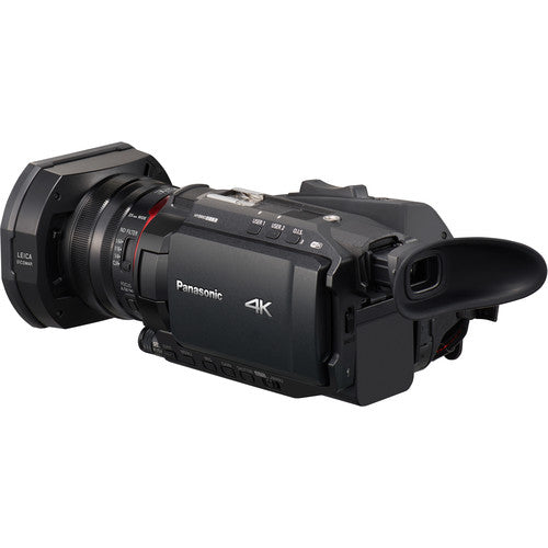 Panasonic HC-X1500 UHD 4K HDMI Pro Camcorder mit 24-fach Zoom + 64 GB + Stativ-Kit