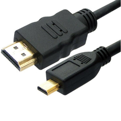 6ft Micro HDMI auf HDMI Kabel für Telefon Motorola Xoom Atrix 2 Droid X