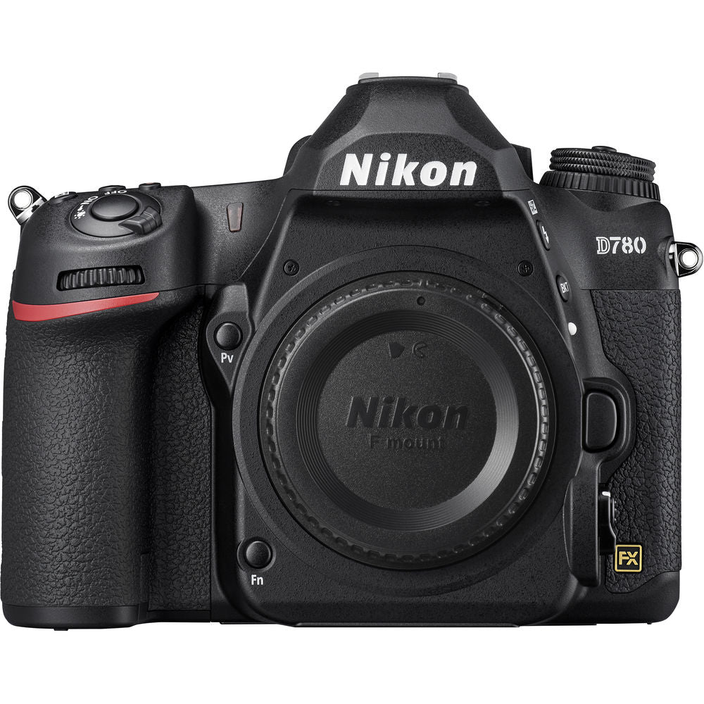 Nikon D780 DSLR-Kamera mit 50-mm-f/1.8G-Objektiv – 15-teiliges Zubehörpaket