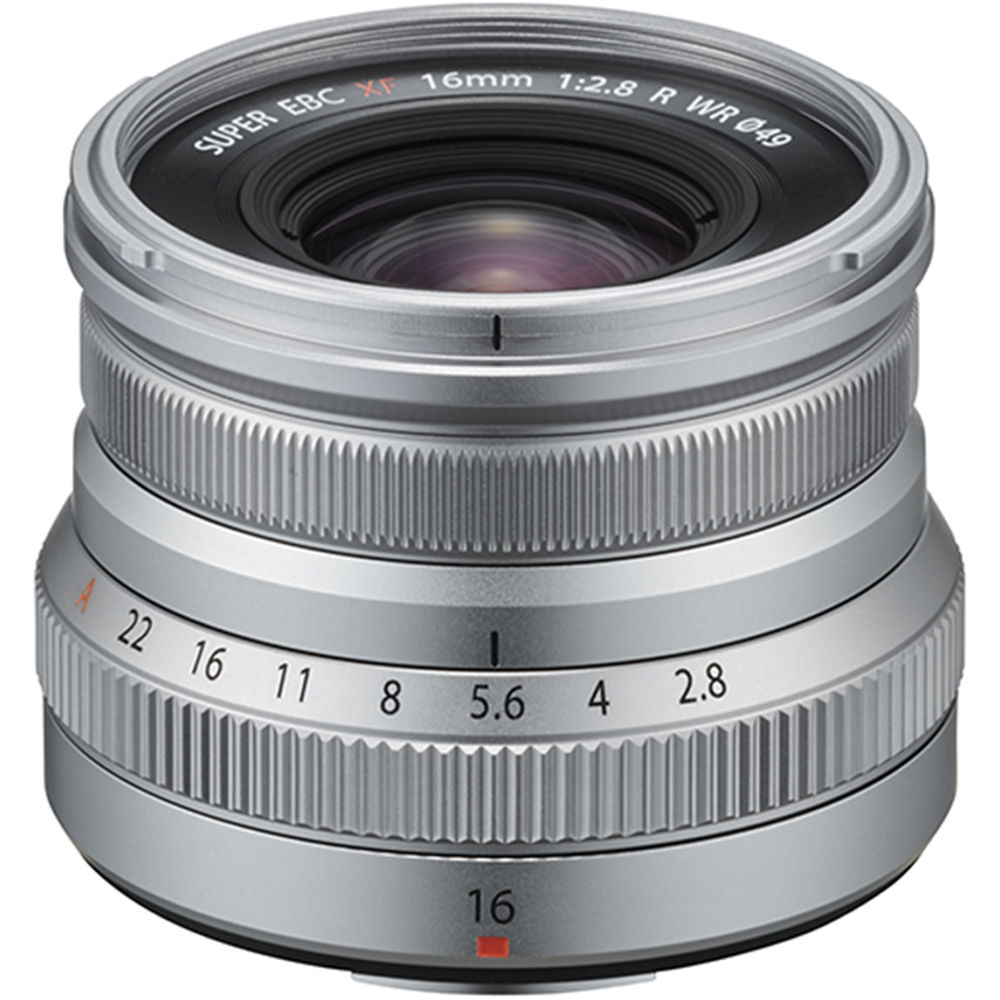 FUJIFILM XF 16mm f/2.8 R WR Objektiv (Silber) - 16611681