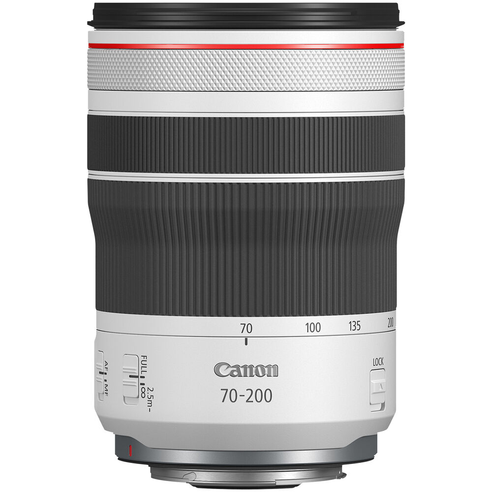 Canon RF 70-200mm f/4L IS USM Objektiv 4318C002 - 12-teiliges Zubehörpaket