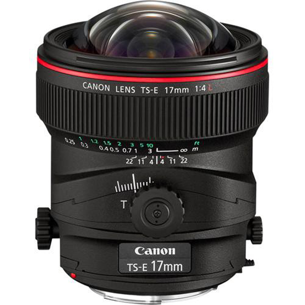 Canon TS-E 17mm f/4L Tilt-Shift-Objektiv 3553B002 - 5-teiliges Zubehörpaket