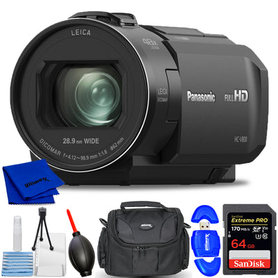 Panasonic HC-V800 Full HD-Camcorder HC-V800K – 7-teiliges Zubehörpaket