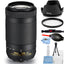 Nikon AF-P DX NIKKOR 70-300mm f/4.5-6.3G ED Lens White Box - Essential UV Bundle