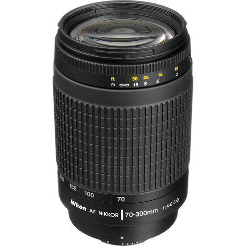 Nikon AF Zoom Nikkor 70–300 mm 1:4–5,6G Objektiv 1928 – Essential UV-Filterpaket