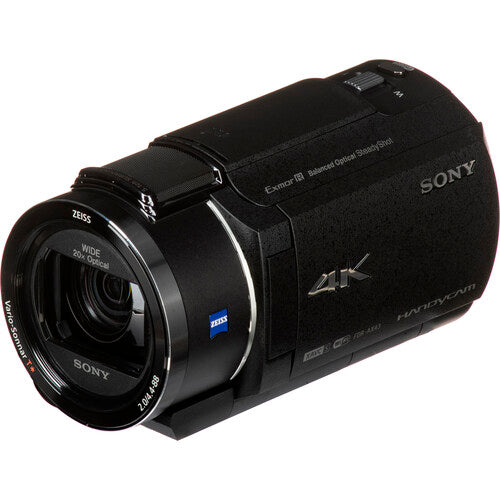 Sony FDR-AX43 UHD 4K Handycam Camcorder - 15-teiliges Zubehörpaket