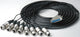 Sescom Built Canare Analog 25Pin Dsub to 8 XLR Audio Cable with 24" Fanouts 25ft Sescom