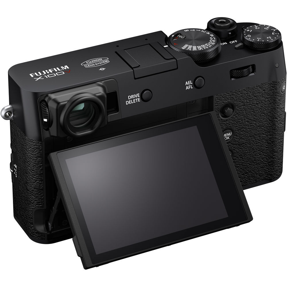 FUJIFILM X100V Digitalkamera (Schwarz) 16643000 - 12-teiliges Zubehörpaket