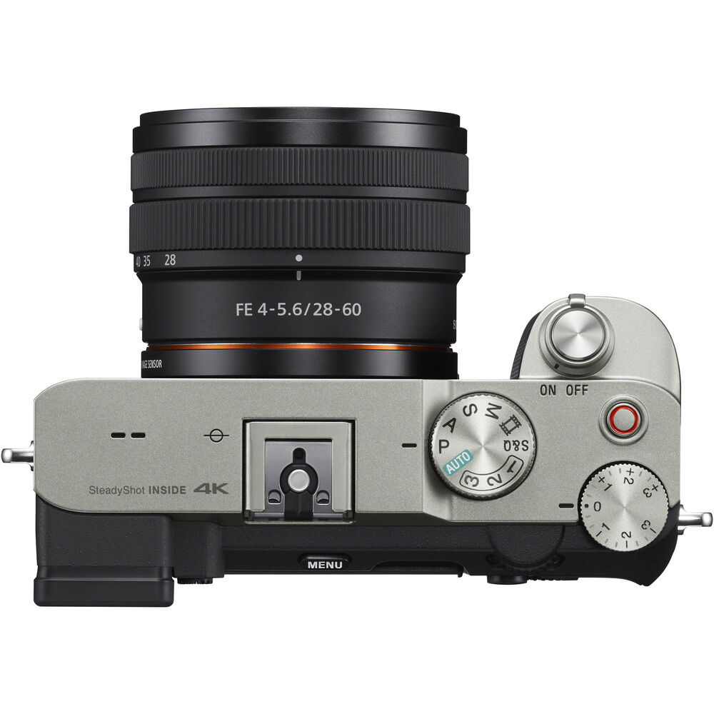 Spiegellose Kamera Sony a7C mit 28-60-mm-Objektiv (Silber) – ILCE7CL/S