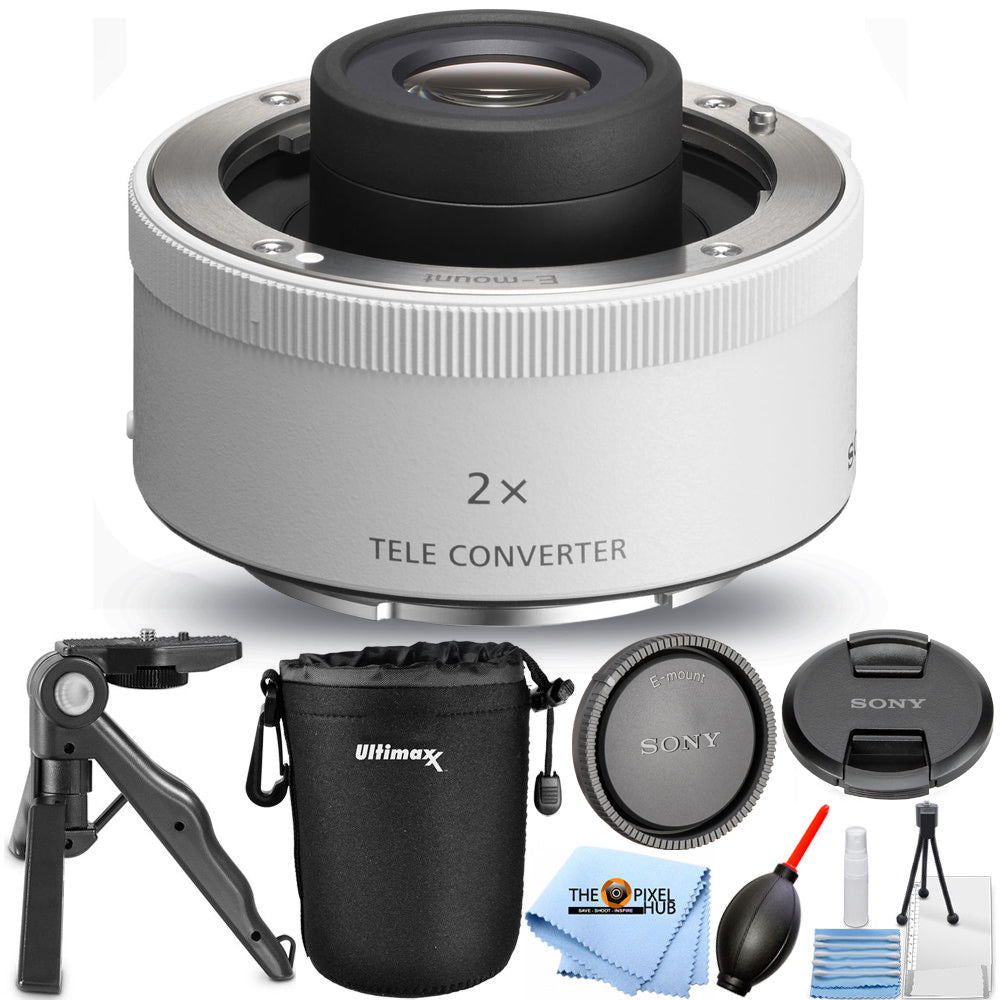 Sony FE 2.0x Teleconverter SEL20TC - 7PC Accessory Bundle