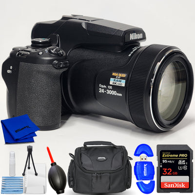 Nikon COOLPIX P1000 16MP Digital Camera - 7PC Accessory Bundle