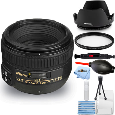 Nikon AF-S NIKKOR 50mm f/1.4G Objektiv 2180 - 7-teiliges Zubehörpaket