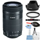 Canon EF-S 55-250mm f/4-5.6 IS STM Lens 8546B002 - 7PC Accessory Bundle Canon