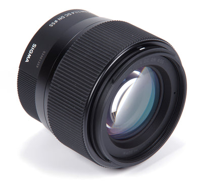 Sigma 56mm f/1.4 DC DN Contemporary Lens for Canon EF-M + UV Ultraviolet Lens