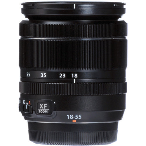 Fujifilm XF 18–55 mm f/2,8–4 R LM OIS Zoomobjektiv 16276479 – 7-teiliges Zubehörpaket