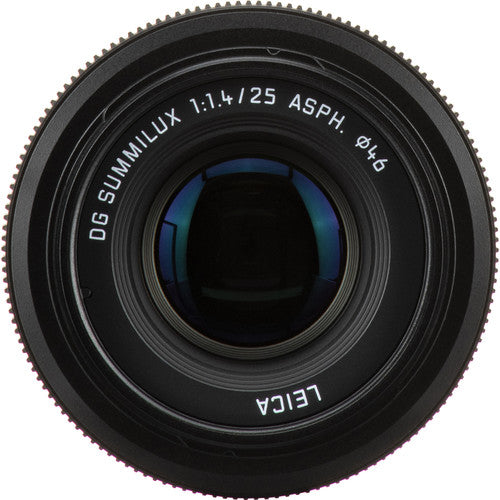 Panasonic Leica DG Summilux 25 mm f/1.4 II ASPH. Objektiv + Makrofilter-Kit-Paket