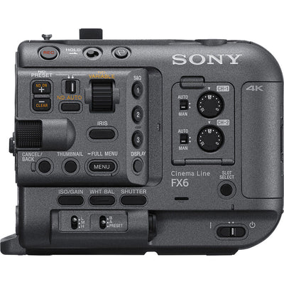 Sony FX6 Vollformat-Kinokamera (nur Gehäuse) – SOFX6