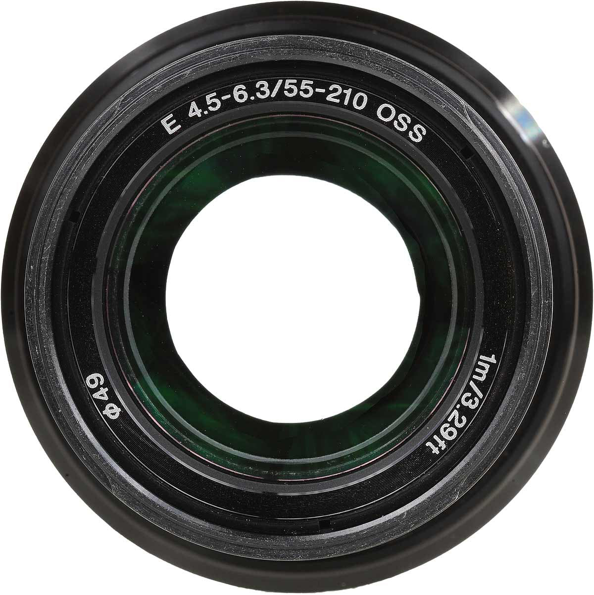 Sony E 55–210 mm f/4,5–6,3 OSS E-Mount-Objektiv (schwarz) – 10-teiliges Zubehörpaket