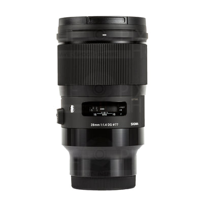 Sigma 28mm f/1.4 DG HSM Art Objektiv für Sony E 441965 Starter UV Bundle