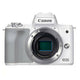 Canon EOS M50 Mark II Mirrorless Digital Camera (Body Only, White) Canon