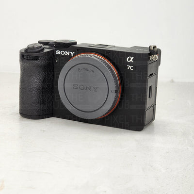 Sony a7C II spiegellose Kamera (Schwarz) ILCE-7CM2/B - 7-teiliges Zubehörpaket