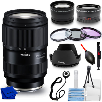 Tamron 28-75mm f/2.8 Di III VXD G2 Lens (Sony E) AFA063S700 - 10PC Accessory Kit