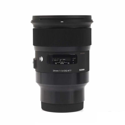 Sigma 24mm f/1.4 DG HSM Art Objektiv für Sony E 401965 - Essential UV Filter Bundle