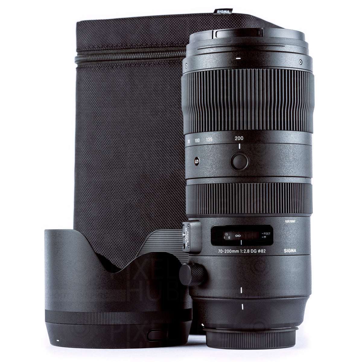 Sigma 70-200mm f/2.8 DG OS HSM Sportobjektiv für Canon EF - Essential UV Bundle