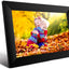 ULTIMAXX 10,1" Digitaler Bilderrahmen mit 16 GB, Touchscreen, WLAN, 40.000 Bilder