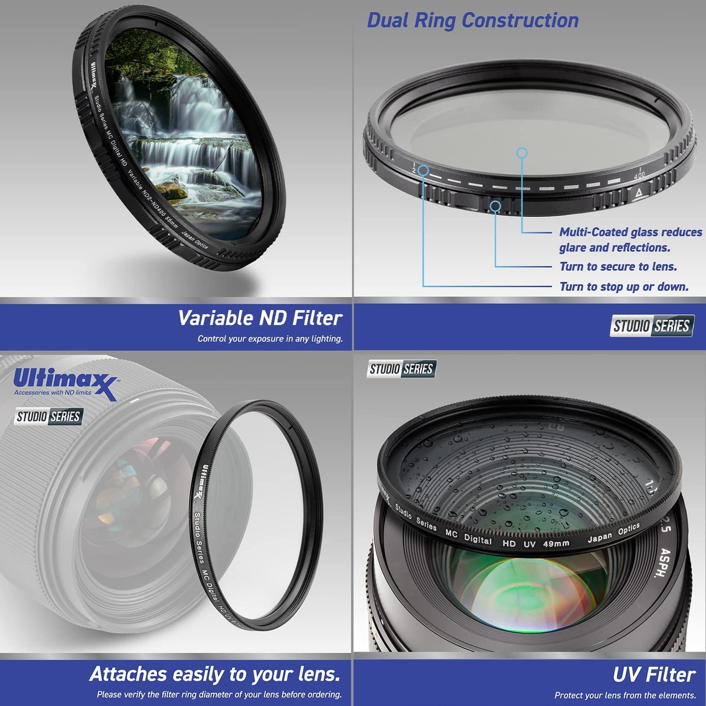 Bild 1 von 9
 Zum Zoomen den Mauszeiger bewegen
 Nikon AF-S DX Micro-NIKKOR 40 mm 1:2,8G-Objektiv (Schwarz) 2200 – 15-teiliges Zubehörpaket