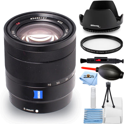 Sony Vario-Tessar T* E 16-70mm f/4 ZA OSS Lens - Essential UV Filter Bundle