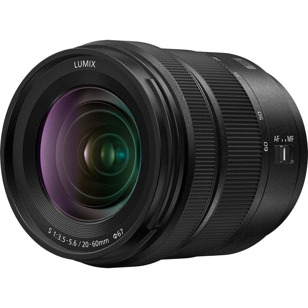 Panasonic Lumix S 20–60 mm f/3,5–5,6 Objektiv S-R2060 – 7-teiliges Zubehörpaket