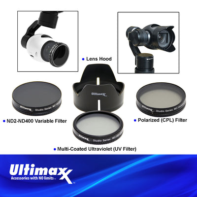 ULTIMAXX 7-teiliges Filterset für Inspire 1 / Osmo-Serie