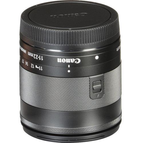 Canon EF-M 11-22mm f/4-5.6 IS STM Objektiv 7568B002 - 7-teiliges Zubehörpaket