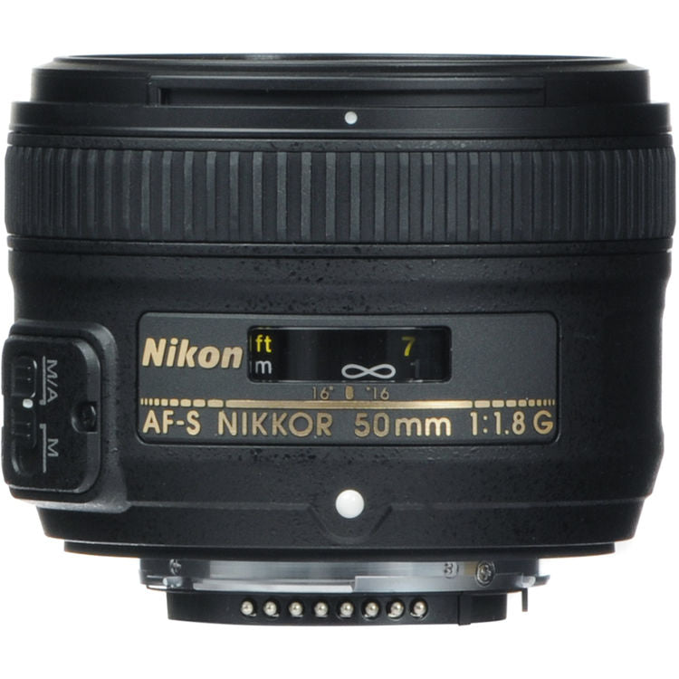 Nikon AF-S NIKKOR 50mm f/1.8G Lens 2199 - Essential UV Filter Bundle