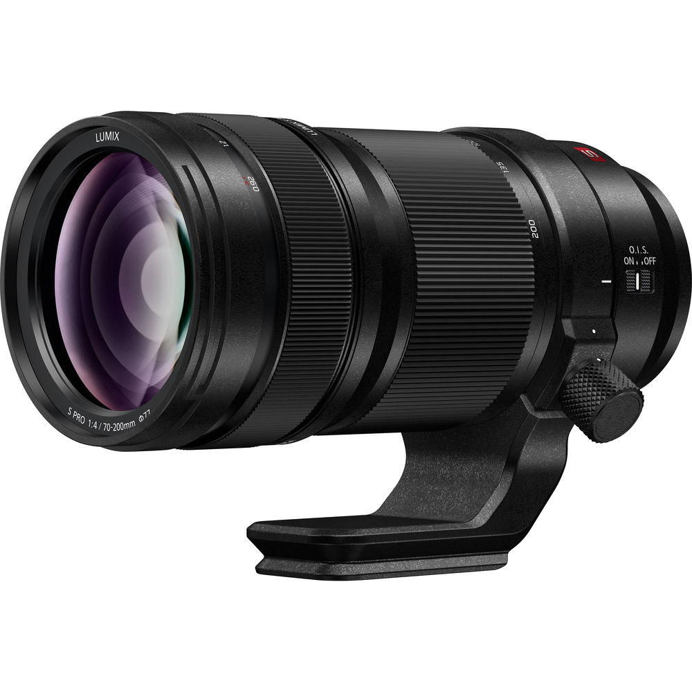 Panasonic Lumix S PRO 70-200 mm f/4 OIS-Objektiv S-R70200 – 7-teiliges Zubehörpaket