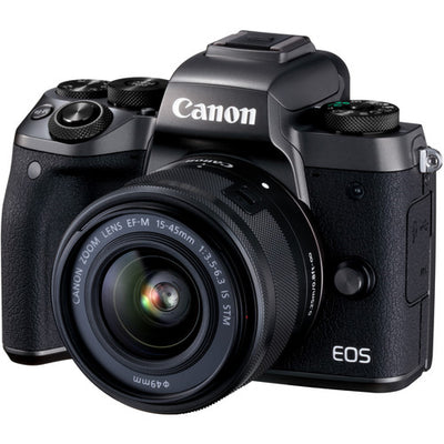 Canon EOS M5 spiegellose Digitalkamera mit 15-45-mm-Objektiv - 1279C011