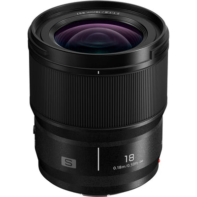 Panasonic Lumix S 18 mm f/1.8 Ultra-Weitwinkelobjektiv S-S18 - 7-teiliges Zubehörpaket