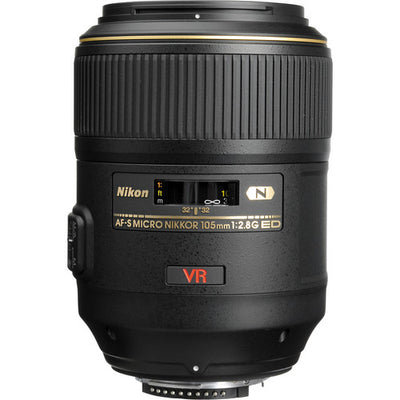 Nikon AF-S VR Micro-NIKKOR 105mm f/2.8G IF-ED Lens 2160 - UV Filter Bundle