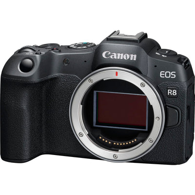 Canon EOS R8 spiegellose Kamera 5803C002 – 12-teiliges Zubehörpaket