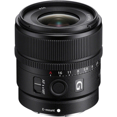 Sony E 15 mm f/1,4 G Objektiv – SEL15F14G