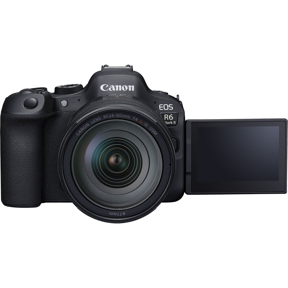 Canon EOS R6 Mark II spiegellose Kamera mit 24-105 mm f/4 Objektiv - 5666C011