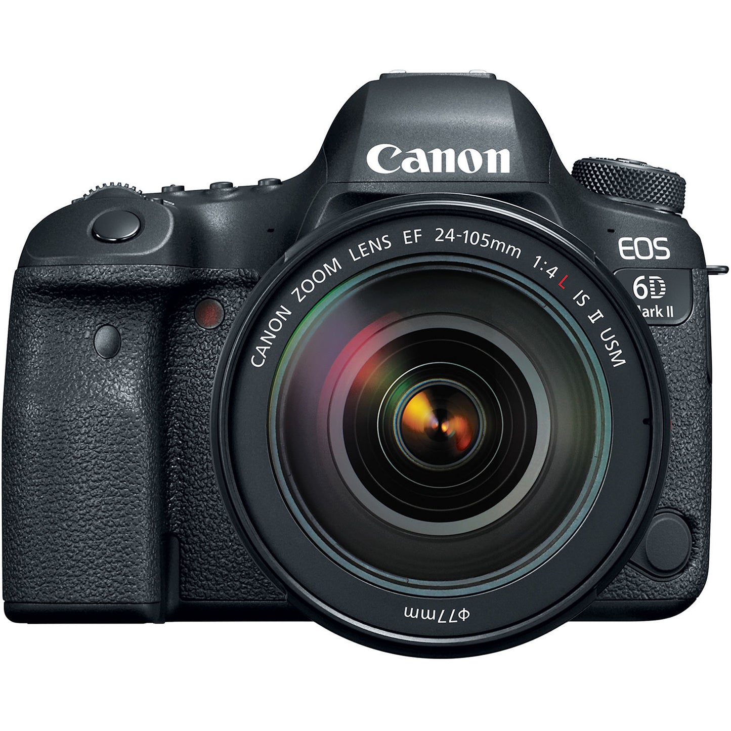 Canon EOS 6D Mark II DSLR-Kamera mit 24-105 mm f/4L II Objektiv – 22-teiliges Zubehörset