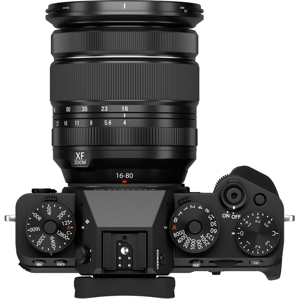 FUJIFILM X-T5 spiegellose Kamera mit 16-80-mm-Objektiv (schwarz) – 16782636