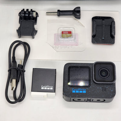 GoPro HERO12 Black Actionkamera-Spezialpaket – 7-teiliges Zubehörset