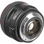 Canon EF 50mm f/1.2L USM Objektiv (Schwarz) 1257B002 - 7-teiliges Zubehörpaket